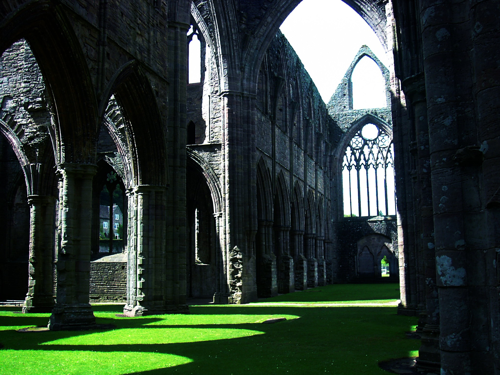 Tintern Abbey inside 2004 Literary Orphans